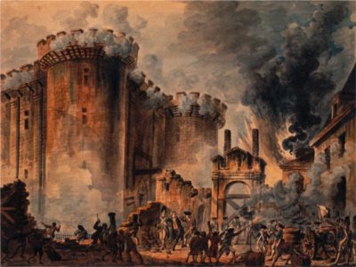 Paris (it’s the Storming of  the Bastille)