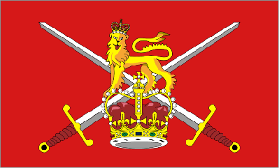 The British Army  flag