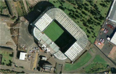 Celtic Park  from the air