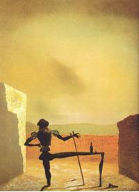 Salvador Dali - (The ghost of Vermeer of delft which can be used as  a table)