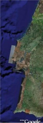 Portugal  satellite view