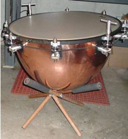 Timpani (or  kettle drum)